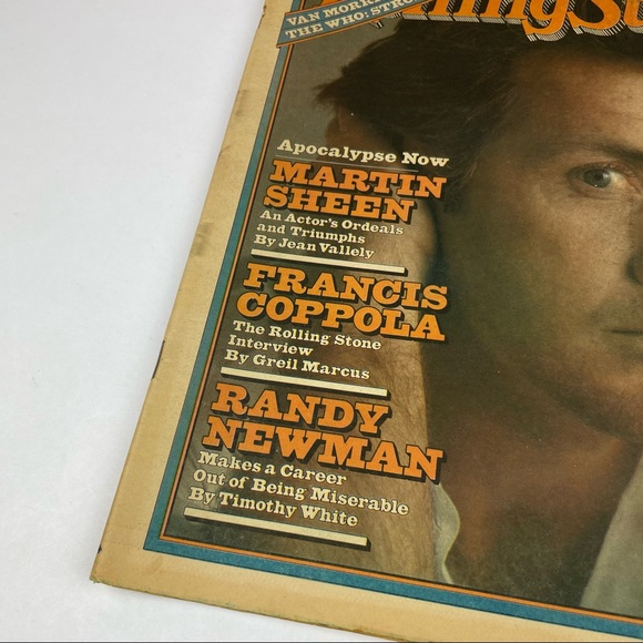 Vintage Rolling Stone Magazine Martin Sheen Francis Coppola November 1, 1979 - Picture 3 of 6
